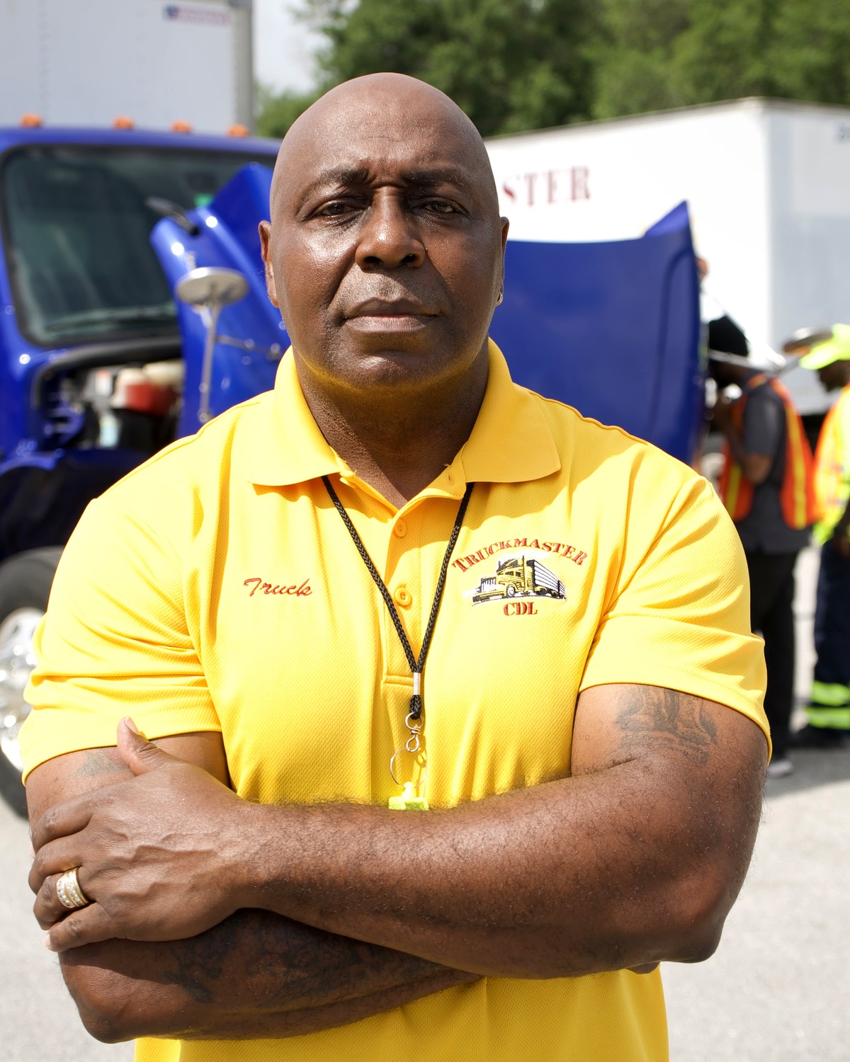 Byron Simpson, U.S. Army veteran and owner of TruckMaster CDL Training in Apopka, FL